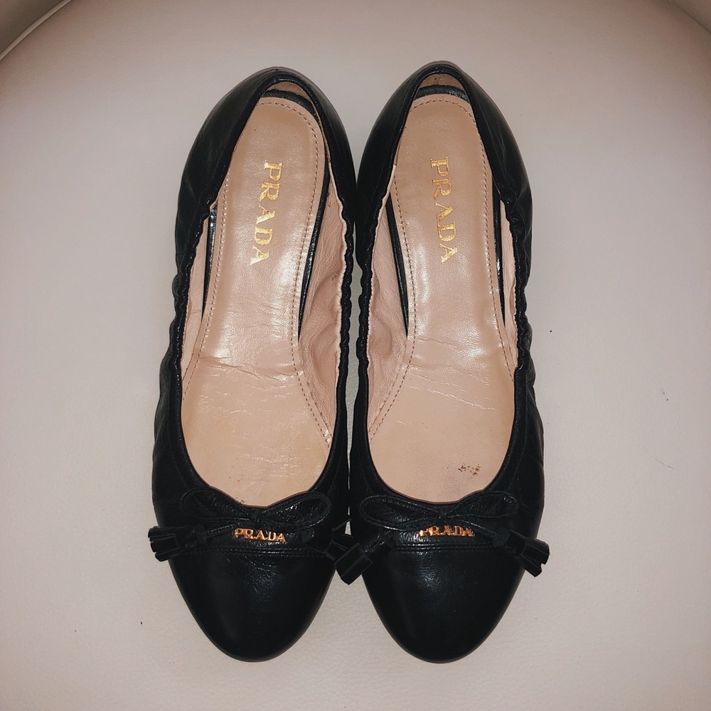 Black Prada Ballet Flats